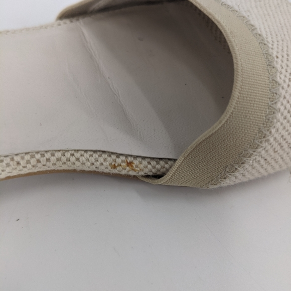 STUART WEITZMAN Canvas Flat Sandals - Picture 7 of 8